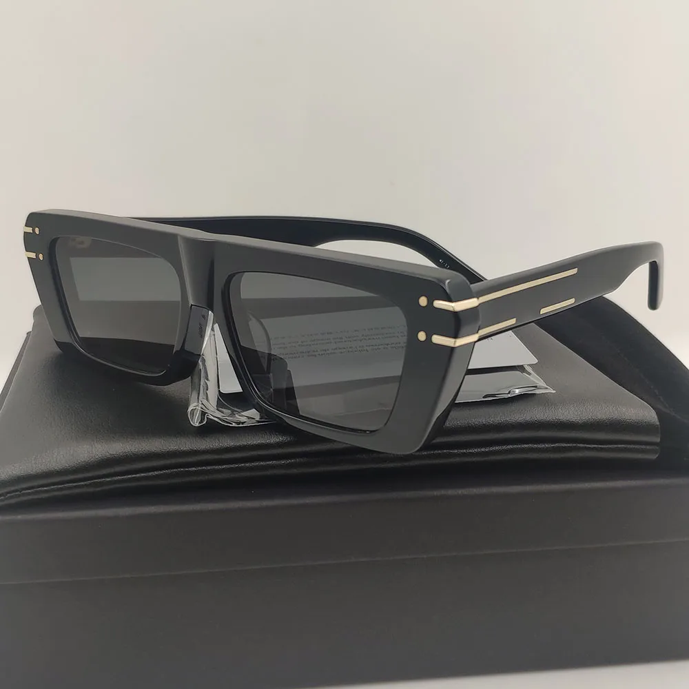 

Sale Black Women Large Party Acetate Sunglasses For Rectangle Men Brand Designer Futuristic Eyewear Dames Ladies For Sun Glasses