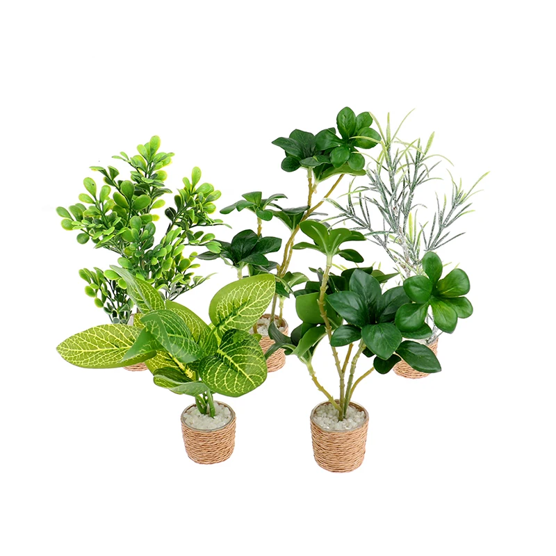 

Dollhouse Miniatures Plants Garden Decor Ornament Dollhouse Plants Trees Plant Micro Landscape Decor