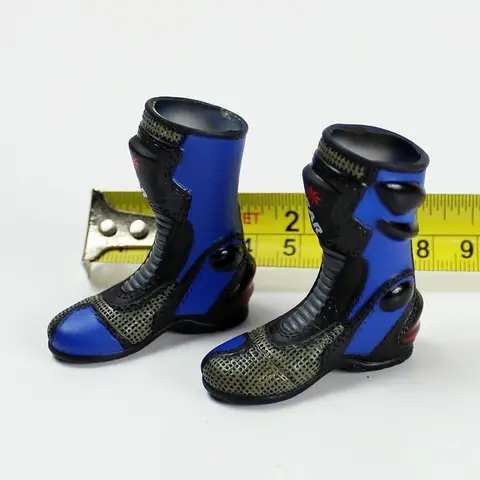 Женские ботинки в масштабе 1/6, модель TA37-13, мотоциклетная обувь для 12 дюймовых экшн-фигурок, коллекция хобби