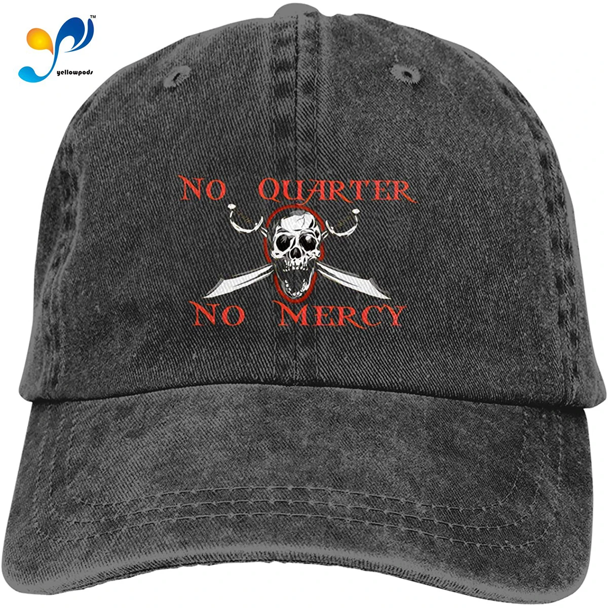 

No Quarter 1718 Casquette Cap Vintage Adjustable Unisex Baseball Hat Caps Hats For Women