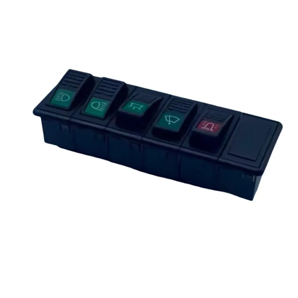 Фото XCMG LW500F/ZL50G/LW500K погрузчик фар дворник комбинированный кулисный переключатель 251800156 ; Кулисный переключатель в сборе 251800156 №4