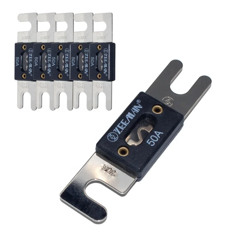

1PCS ANL Fuse Holder Bolt-on Fuse Automotive Fuse Holders Fusible Link with Fuse 40A 60 80 100 120 300 400A 450A 500 AMP
