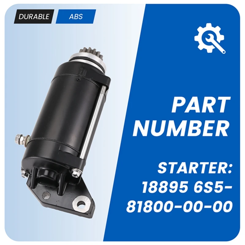 Стартер для Yamaha Waverunner FX1800 GX1800 VX1800 18895 6S5-81800-00-00