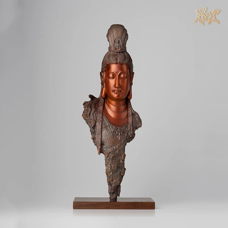 Бронзовая статуя Гуань Инь 60 см