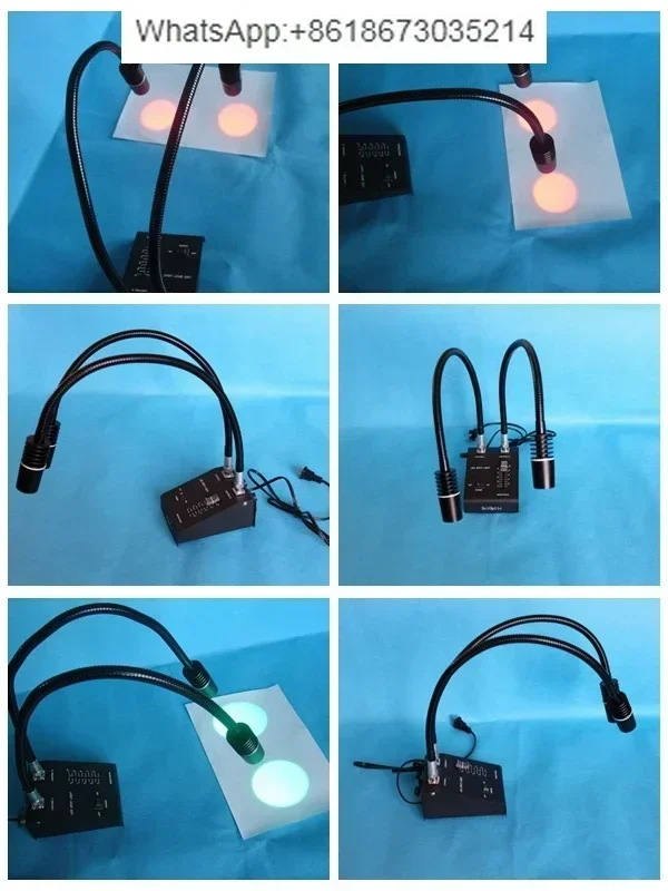 KT-11B Double goose neck tube LED lighting spotlight