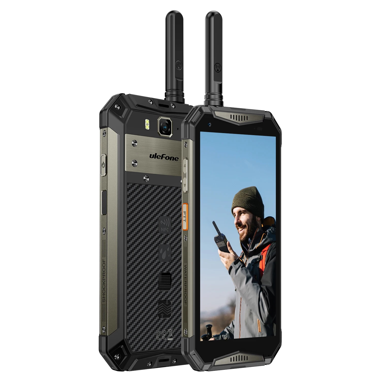 Фото Прочный смартфон Ulefone Armor 20WT, рация, 10850 мАч, большой аккумулятор, 12 г + 256 г, мобильный телефон, сотовый телефон 50 МП №4