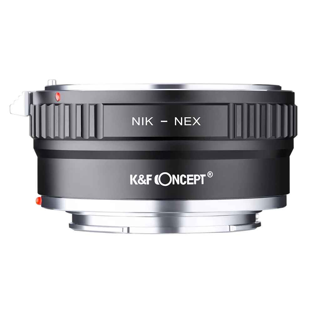 

K&F Concept High-precision Lens Adapter Ring AI-NEX For Nikon F AI Lens to Sony E NEX NEX-5 7 3 F5 5R C3 Mount Camera Body