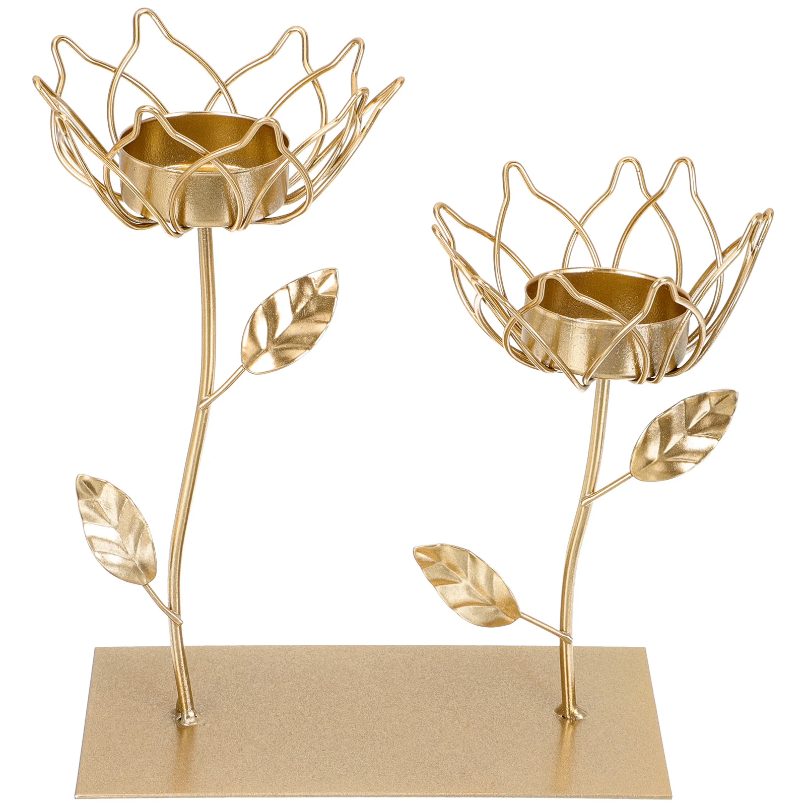 

Holder Candlestick Holders Metal Stand Aromatherapy Decorative Party Stick Valentinecandles Tealight Iron Dinner Centerpiece