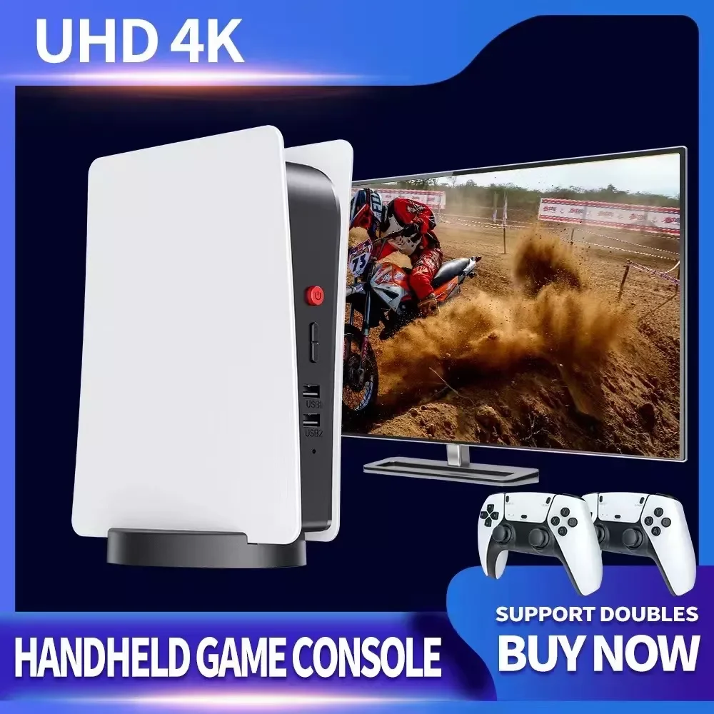 

Linux open source system UHD 4k P5 TV Game Console Retre Video Classic Games GS5 Station 2.4g Handheld Gamepad HDMI Output