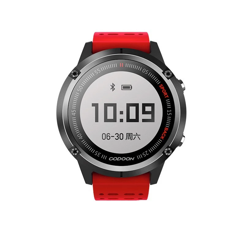 

Original Xiaomi Codoon Smart Sports GPS Watch S1 Work with Codoon APP Heart Rate Monitoring / 50 Meters Waterproof