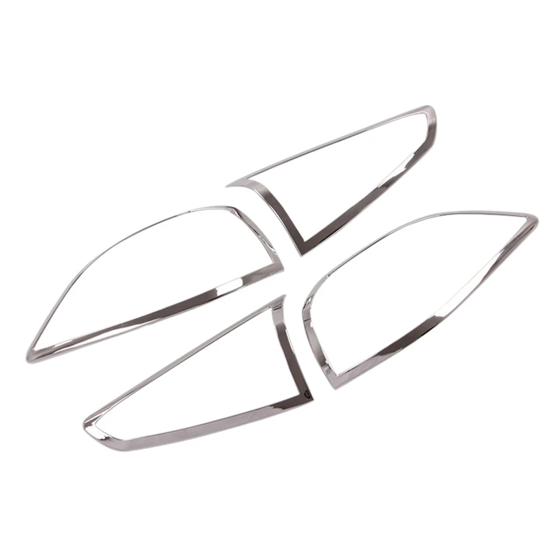 Для Hyundai Tucson 2019 2020 2021 ABS Хромированная задняя фонарь Задняя отделка 4 шт.