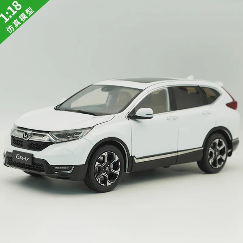 Литой под давлением масштаб 1:18 Honda CRV 2017 внедорожник из сплава модель моторного