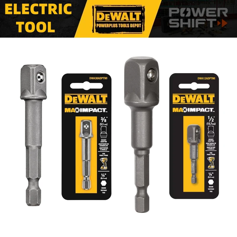 DEWALT DWA12ADPTMI DWA38ADPTMI Max Impac 1/4 &quotdo 1/2&quot 3/8 &quotквадратный адаптер инструменты для