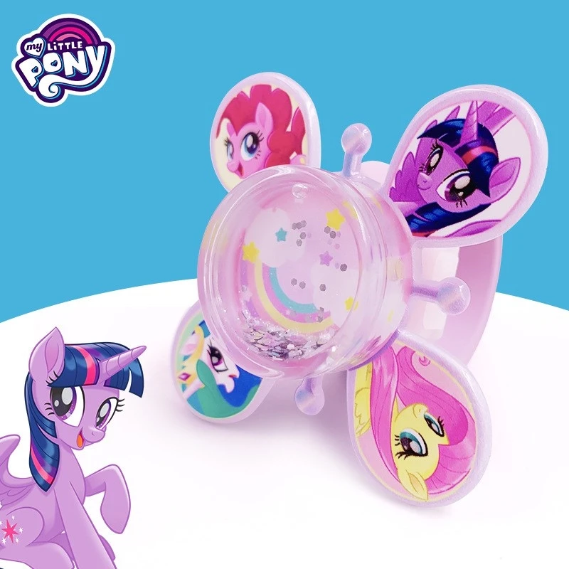 Disney Pop Circle Bracelet Cartoon Hand Ring Toy Princess Elsa Anime Frozen Kids Luminous Quicksand Girls