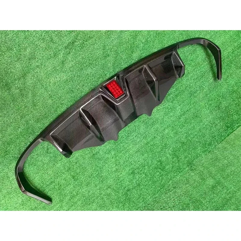 Диффузор для заднего бампера автомобиля из углеродного волокна Porsche Macan