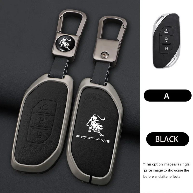 Чехол для автомобильного ключа из цинкового сплава, защитный чехол для Dongfeng Forthing Fengxing T5 EVO 2021, автомобильный дистанционный брелок, аксессуары