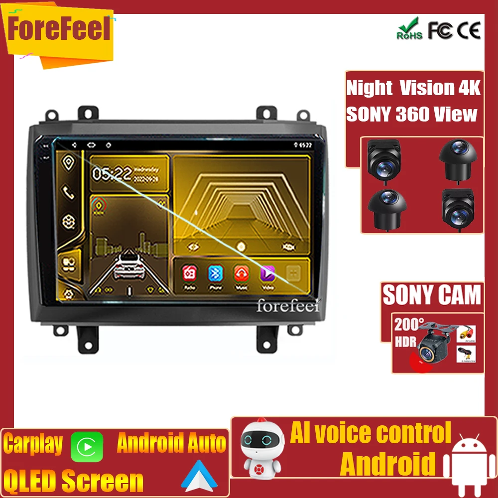 

Высокопроизводительный проигрыватель для Cadillac CTS 7862-2002 SRX 2007-2003, видеомонитор для автомобиля, сенсорный экран, Android, Wi-Fi, GPS, 2009