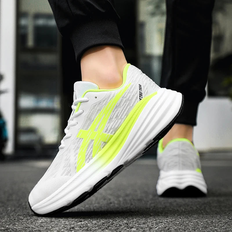 Men Running Shoes Marathon Outdoor Road Sport Shoes Stable Support Shock-relief Ultralight Rebound Sneaker Women Tenis Shoes