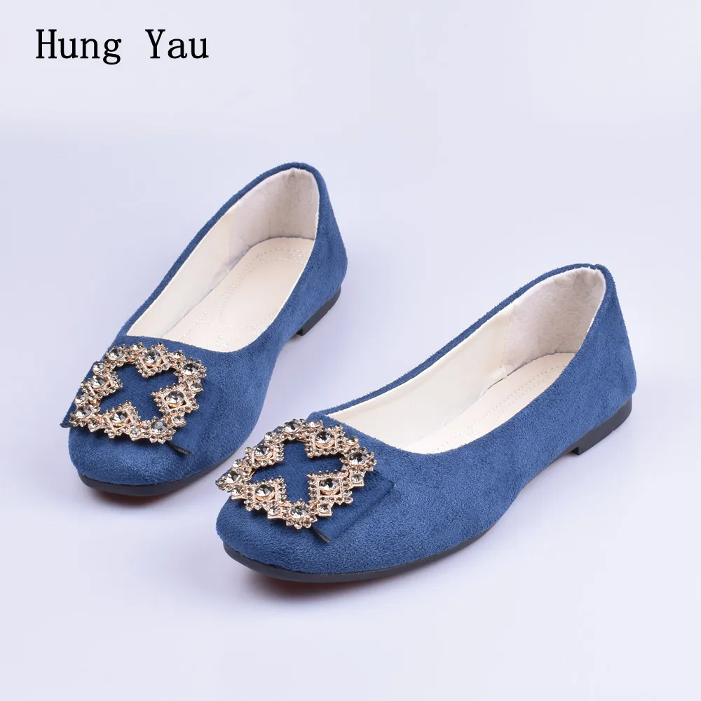 

Women Flats Crystal Bling Shallow Candy Color Shoes Woman Loafers Spring Autumn Fashion Summer Flat Casual Shoes Plus Size 35-43