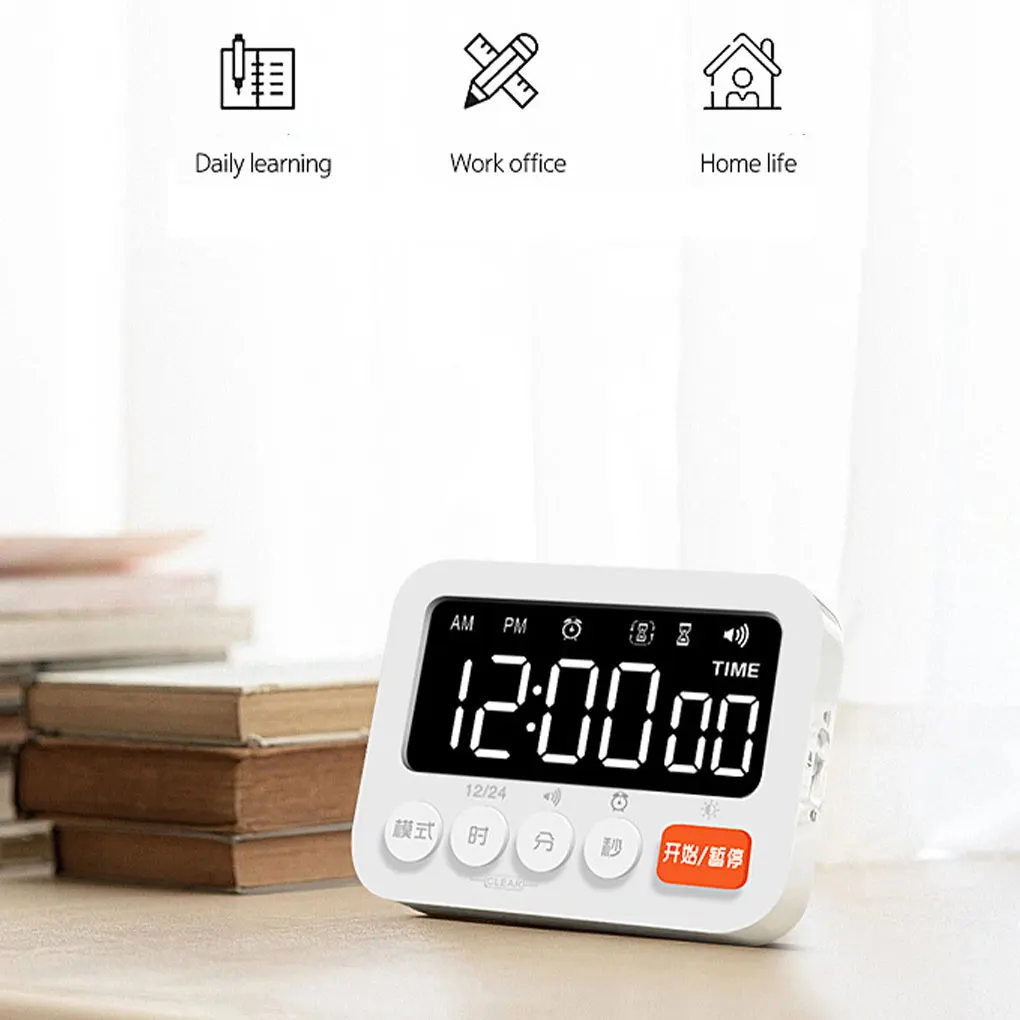 

Cooking Timer Digital Alarm Countdowns Baking Grilling Timers for Kids