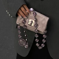 luxury shiny diamond studded rhinestone bag womens 2022 new messenger bag fashion chain bag shoulder handbag womens bag