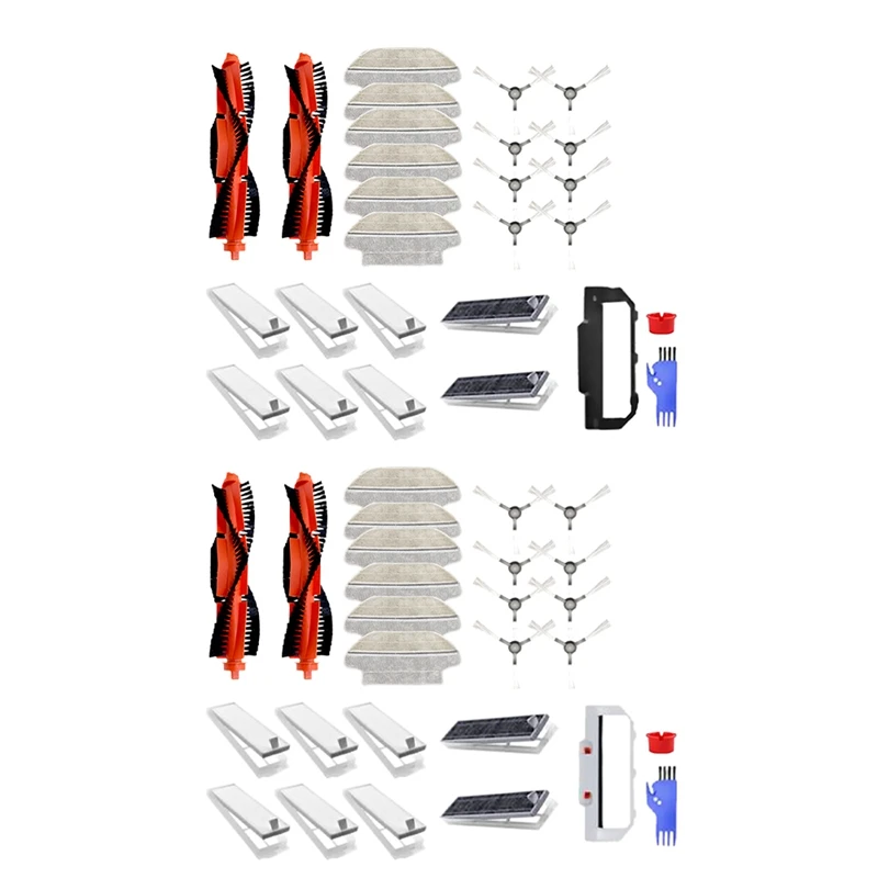 

27 Pcs For Mijia Styj02ym Robotic Replacement Accessories Kit Washable Filter Detachable Main Brush Cleaning Tools