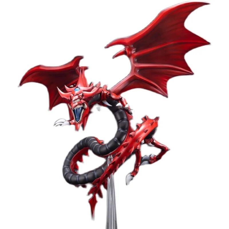 

50Cm Japan Anime Characters Figure Duel Monsters Card of God Slifer The Sky Dragon Atem Doll Model Garage Kit Ornaments Toys