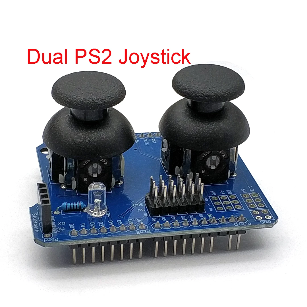 Electronic Building Blocks Dual PS2 Game Joystick Button Module JoyStick Compatible with For UNO R3
