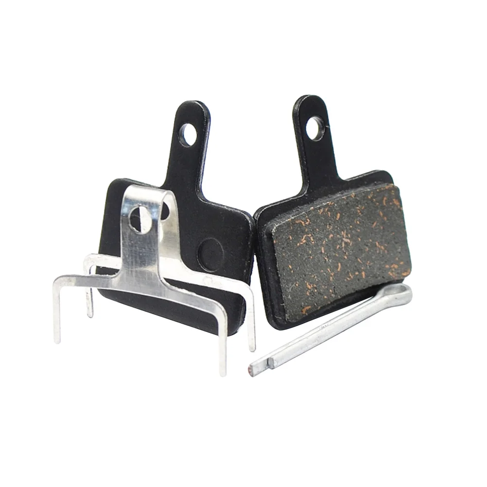 

2 Pairs Brake Pads Resin Semi-metallic Sintered Metal Brake Pads for MTB