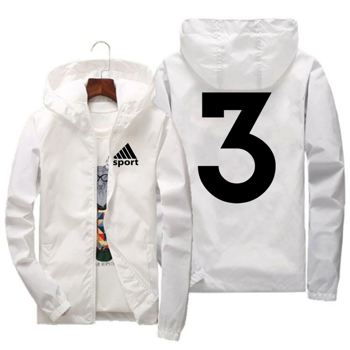 

2022 Autumn New Men's Windbreaker Outdoor Hooded Bomber Jacket Men's Harajuku Hip-hop Street Style Plus Size Jacket Men's Clothi
