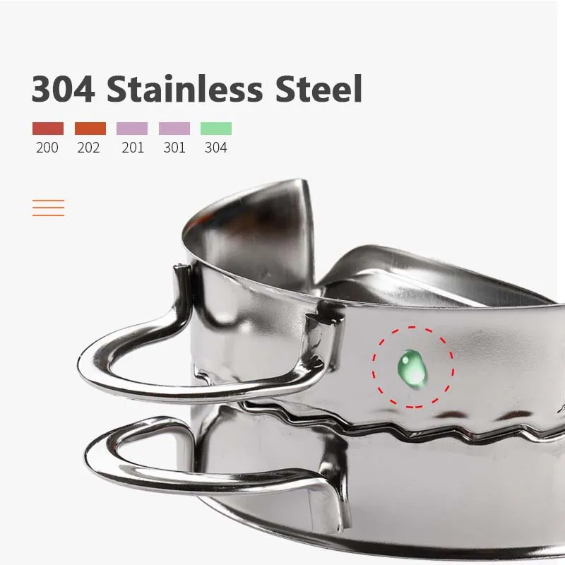 Рисунок 3 - 12,5/15 см очень большой 304 из нержавеющей стали