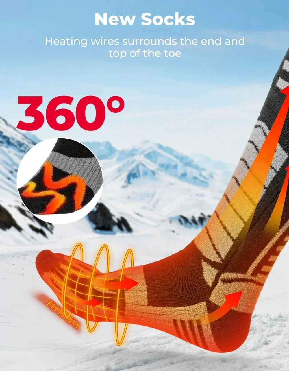 Рисунок 5 - Носки с подогревом KEMIMOTO