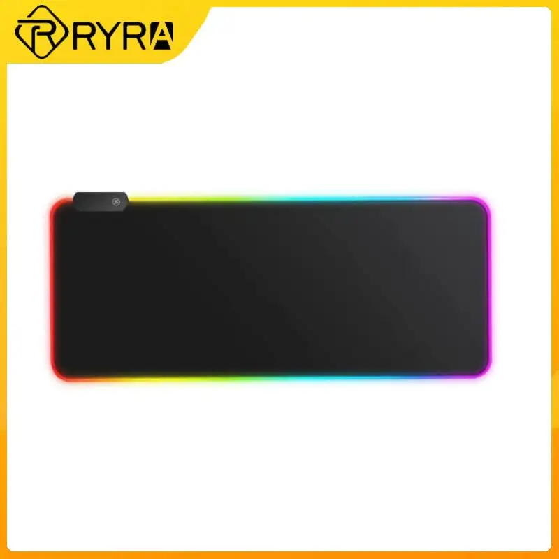 

Игровой коврик для мыши RYRA RGB Xxl, большой коврик для мыши, Настольный коврик, большой коврик для мыши, Настольный Коврик для компьютерной мыши