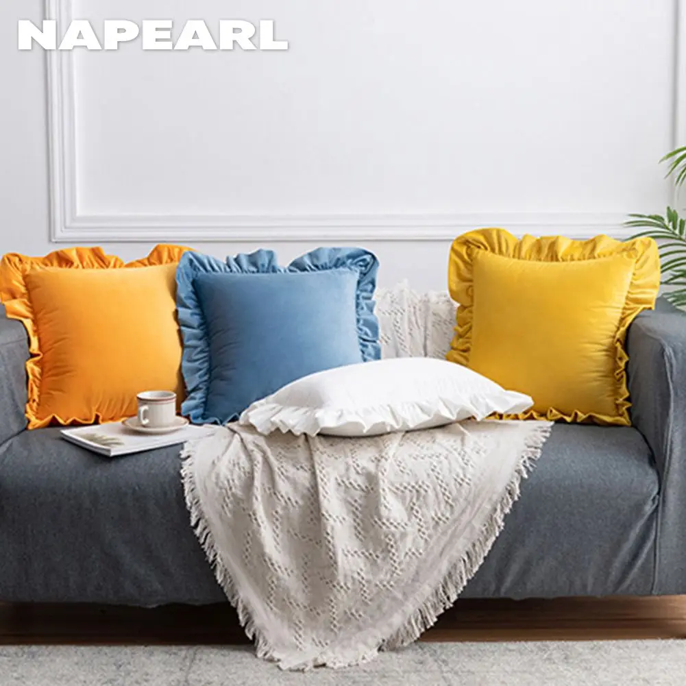 

Наволочка Napearl декоративная для дивана, 30 Х5, 0 см/45 х4, 5 см/50 х50 см, 1 шт.