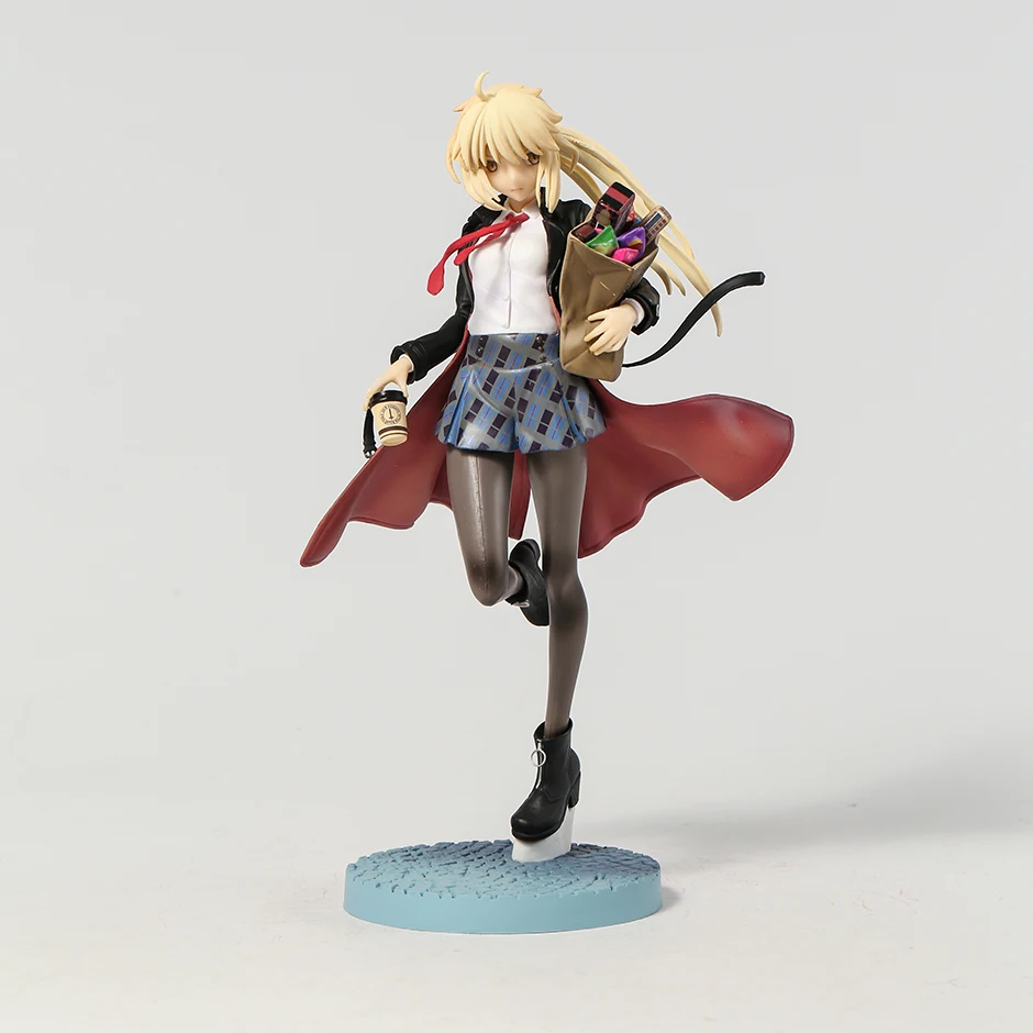 

FGO Fate/Grand Order Saber/Altria Pendragon Alter Heroic Spirit Traveling Outfit Ver Figurine Collection Figure Model Toy Gift