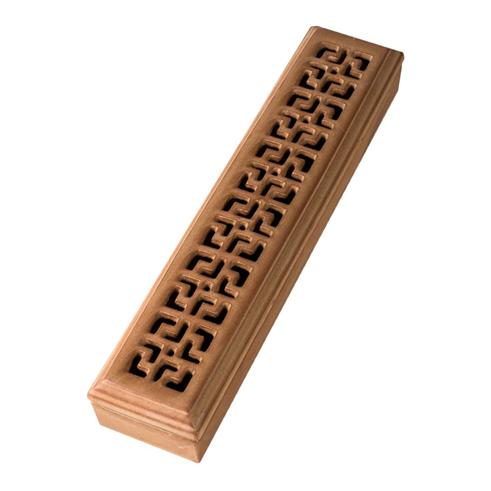

Incense Stick Holder Incense Box Burner Ceramic Censer Box Hollow Incense Burner