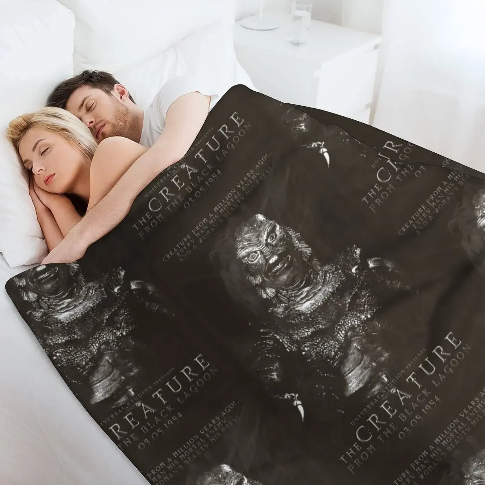 Одеяло Существо из черной лагуны роскошные брендовые дизайнерские милые одеяла