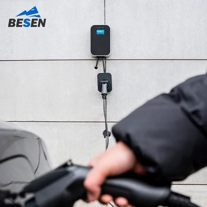 BESEN Индивидуальная цветная автомобильная зарядная станция EV 3 5 кВт 16A 1-фазный