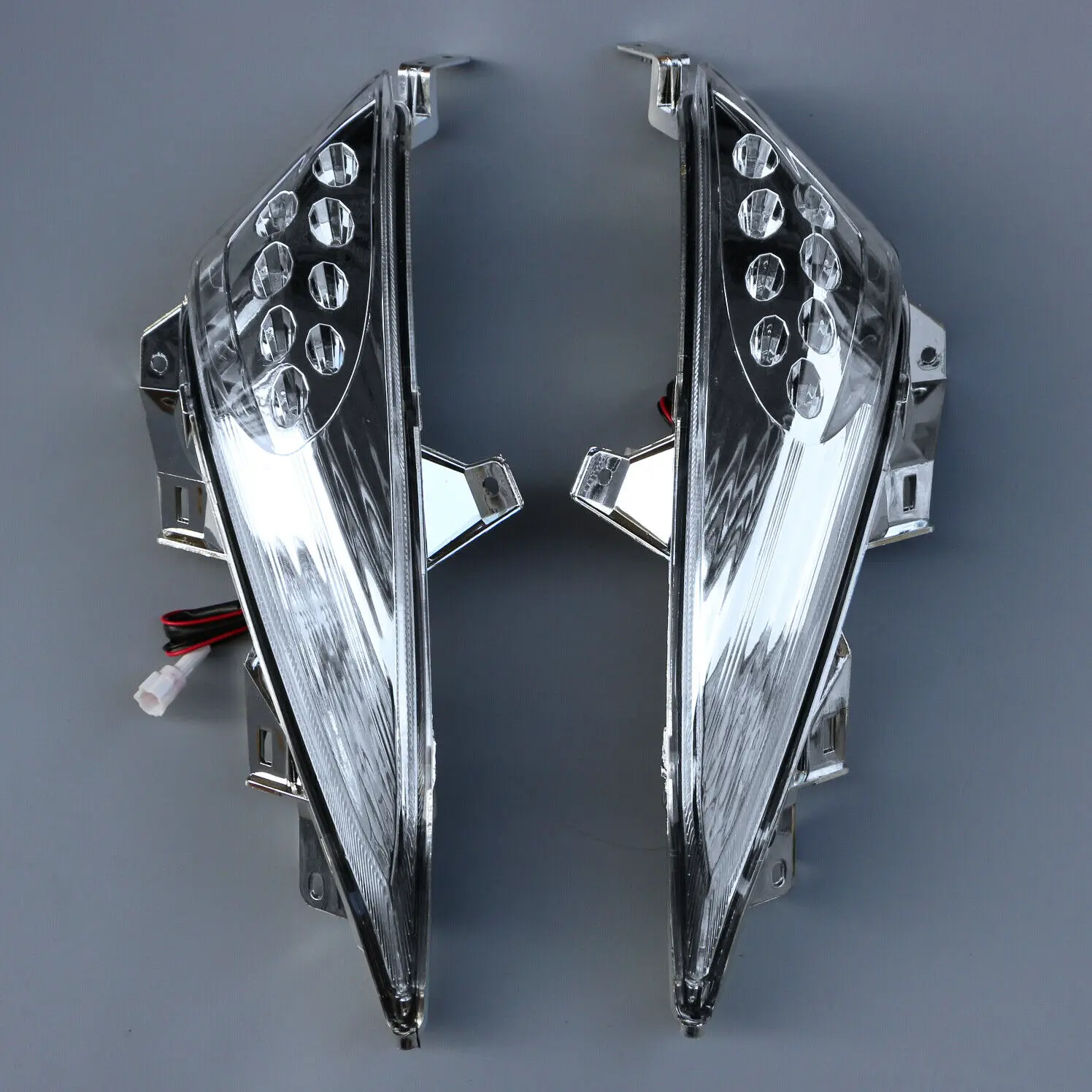 

Motorcycle LED Turn Signal Indicator Light Lamp For Yamaha TMAX500 T-MAX500 TMAX T-MAX 500 2008 2009 2010 2011