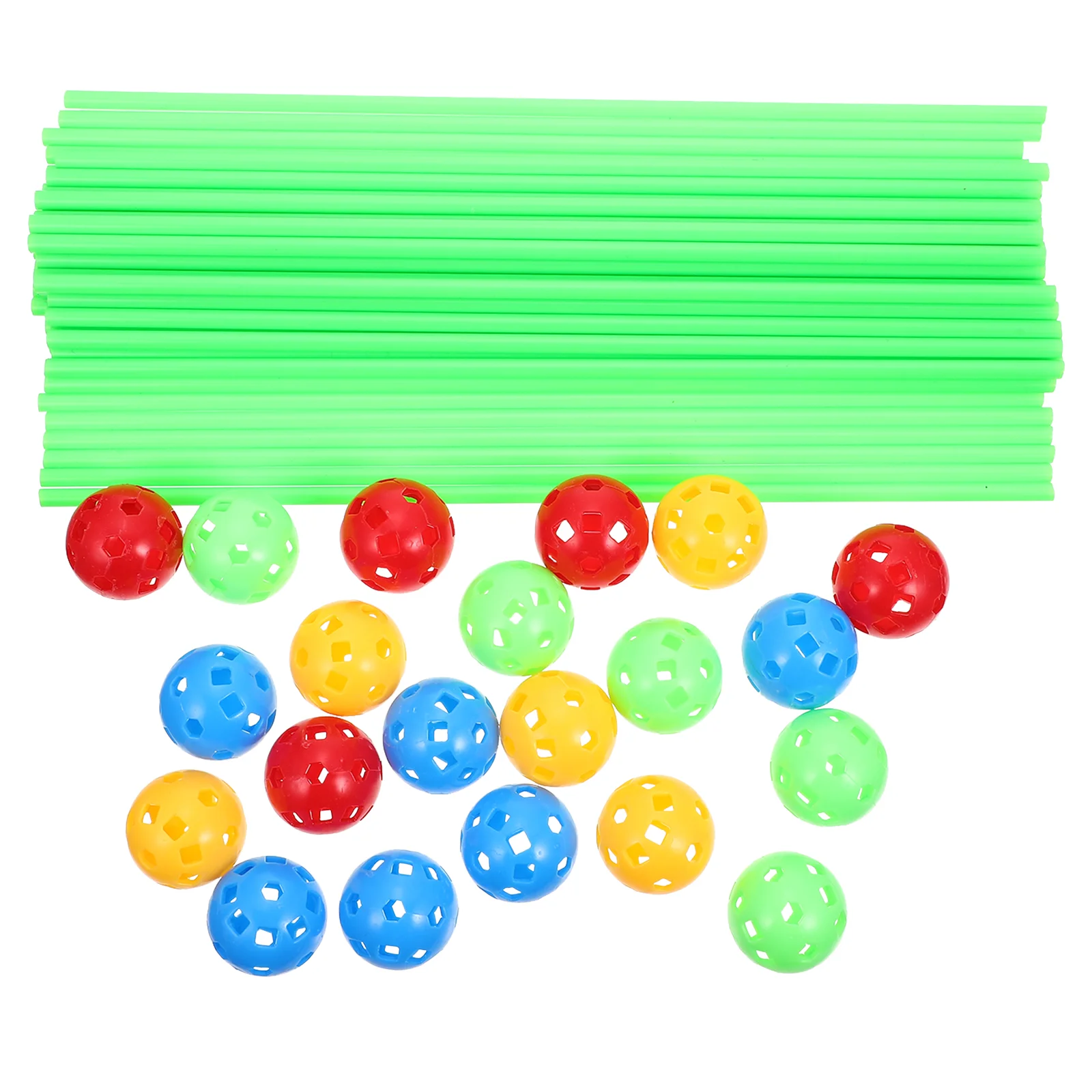 

1 Set of DIY Tent Kids Fort Building Kit Safe Assembled Toys Early Education Toys