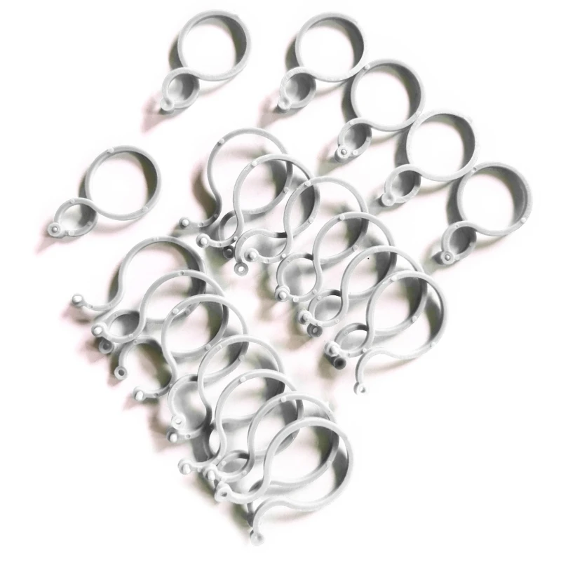 50 шт. зажим для привязки садовых растений шпалера томатов поддержка овощей сад