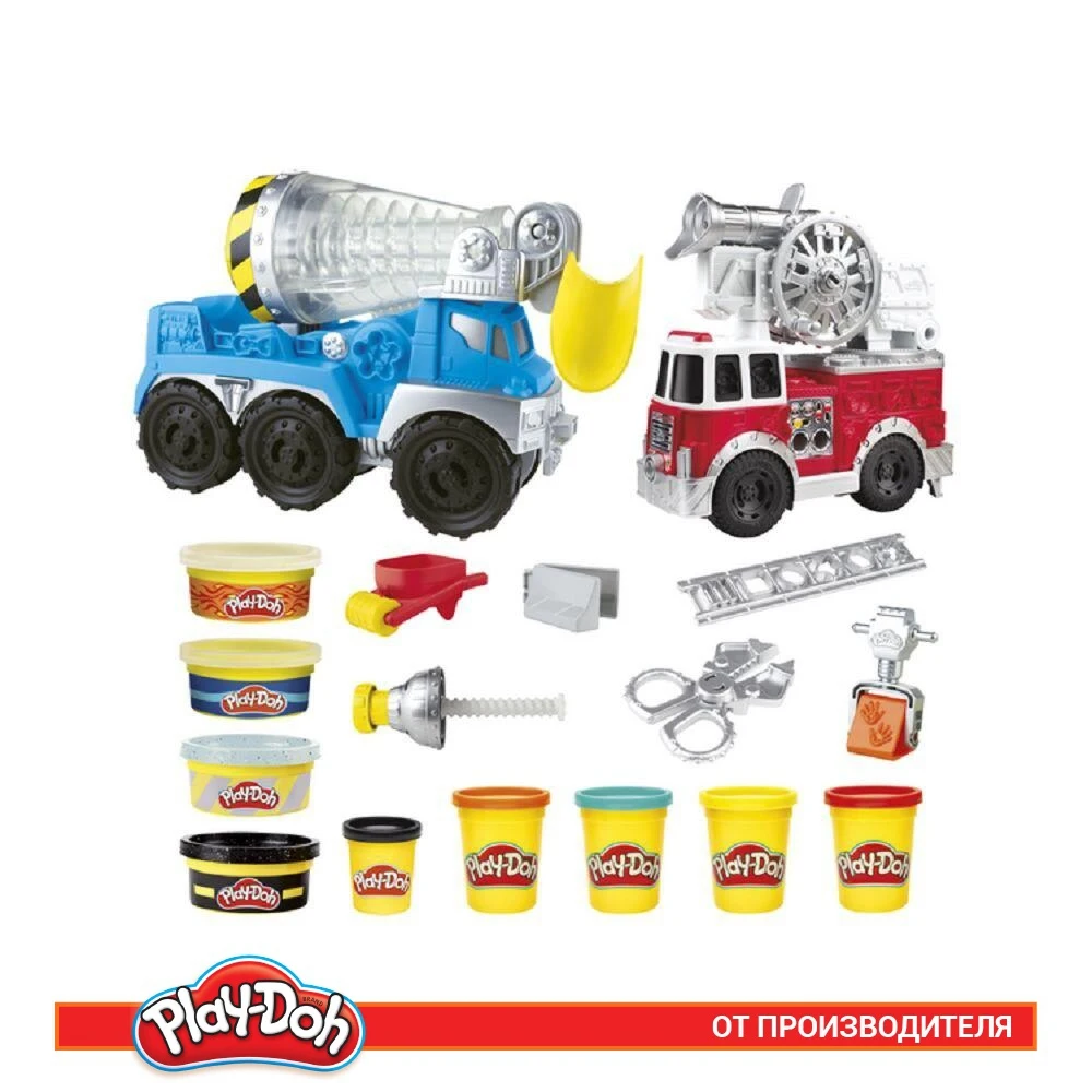 Набор игровой PLAY-DOH F1707 Плей-До Городские машины | Игрушки и хобби