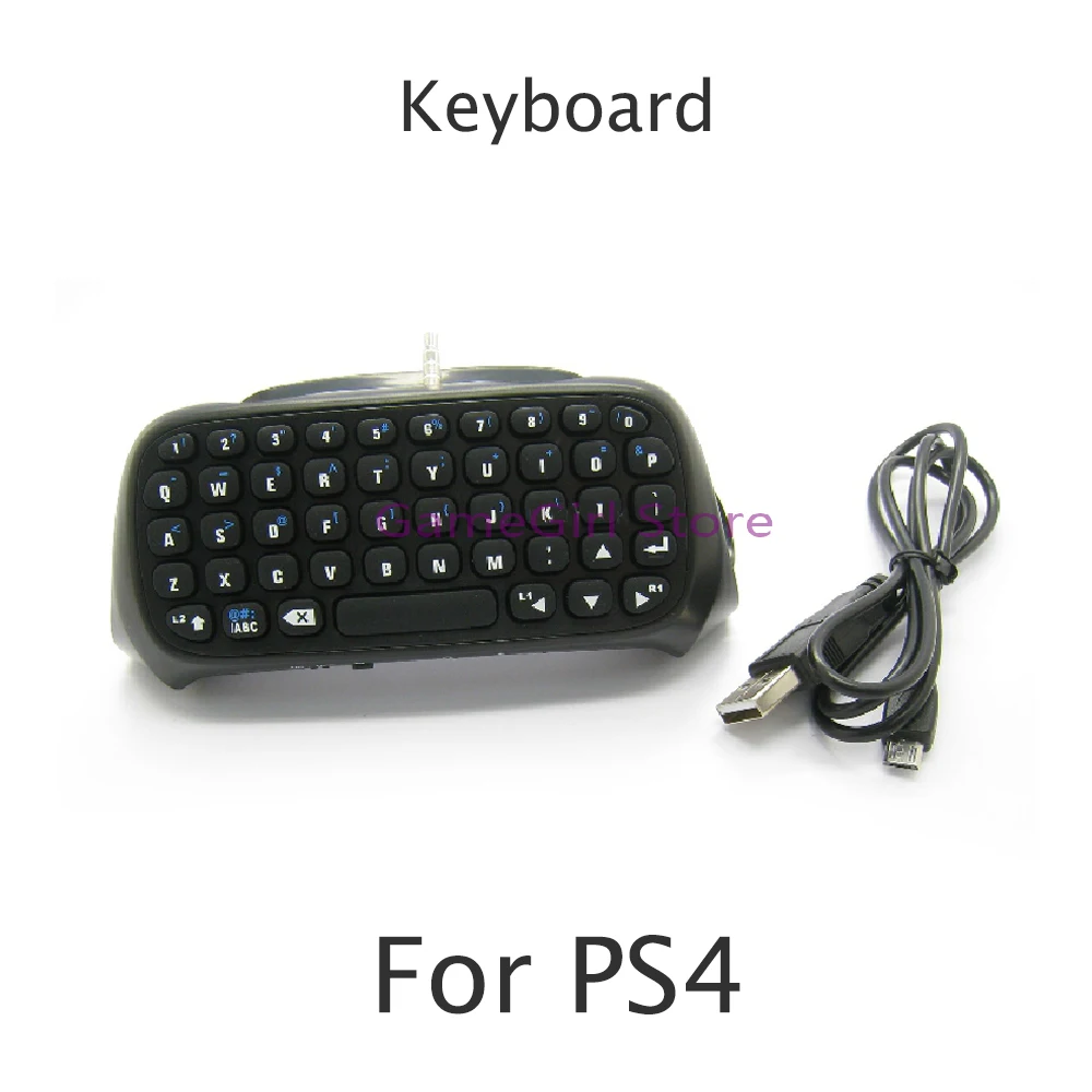 

5pcs For Playstation 4 PS4 Controller Handle Bluetooth-compatible Keyboard Mini Wireless Chatpad Message Keyboard