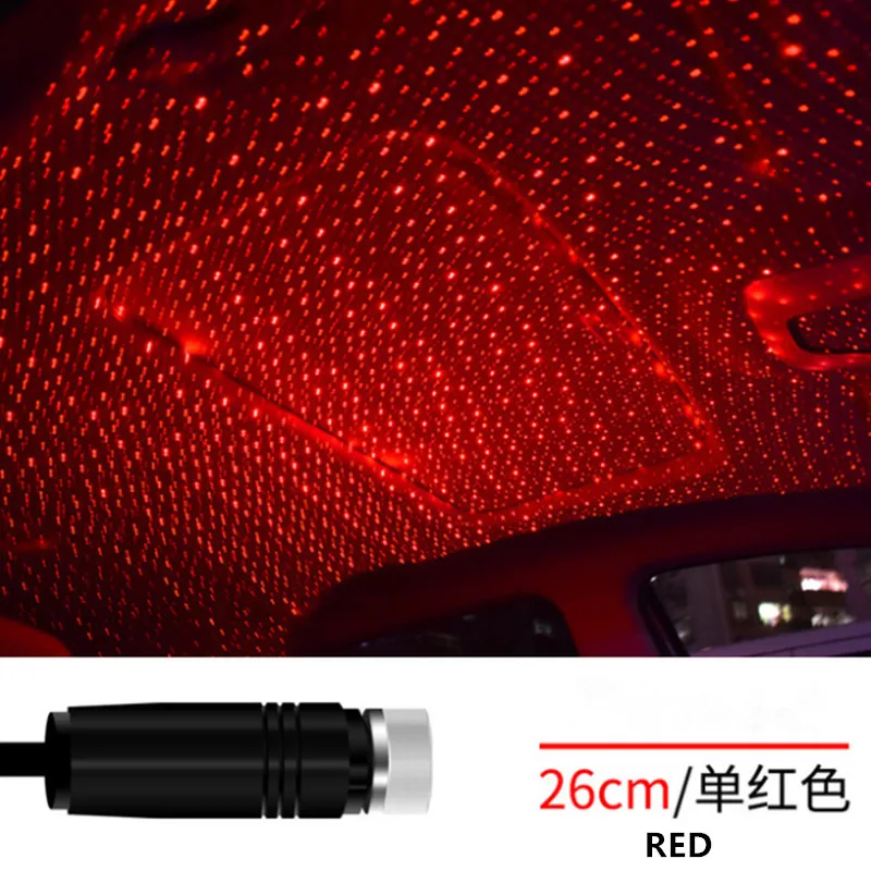 

Романтический USB ночной Светильник звездное небо Декор Светильник СВЕТОДИОДНЫЙ Крыше Автомобиля Star Plug and Play автомобиля дома потолок регули...