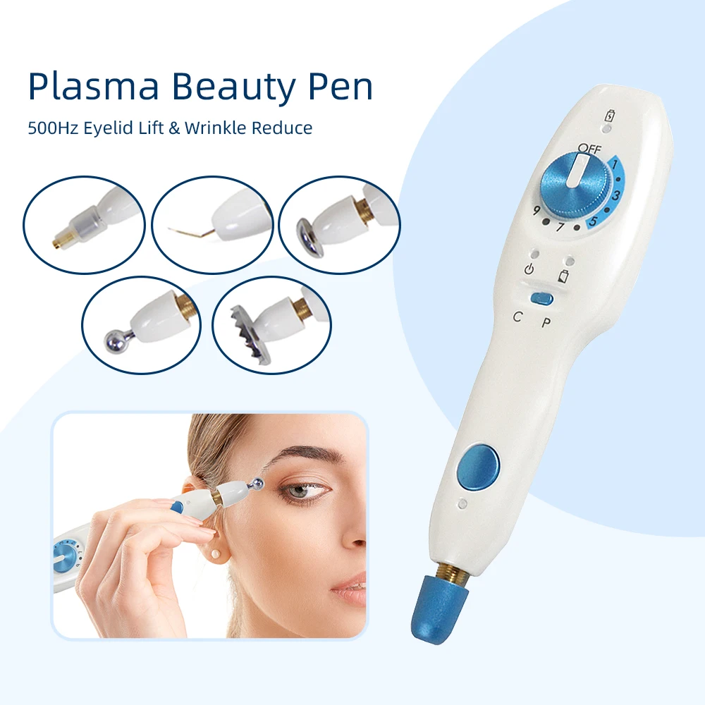 

5 Heads Beauty Laser Pulse Plasma Pen Eyelid Lifting Wrinkle Remover Mole Freckle Blemish Ance Pore Removal Beauty Salon Device