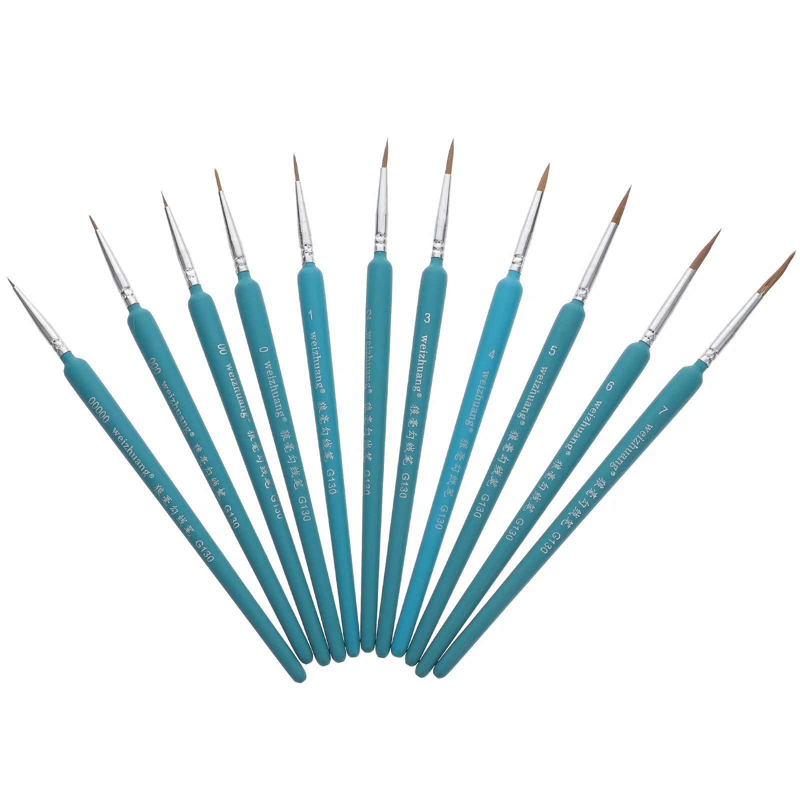 

11 шт., кисти для мелких деталей