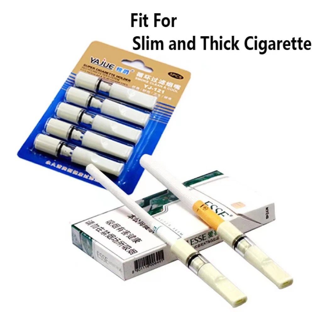 

5 Pieces / Set Of Hand-Held Cigarette Holders, Tar Reduction Filters, Mini Cigarette Holders, Smoking Accessories Wholesale