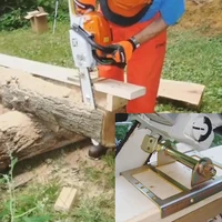 automobile accessories mini chainsaw mill lumber open frame bar saw wood timber durable chainsaw attachment cut guide milling cu