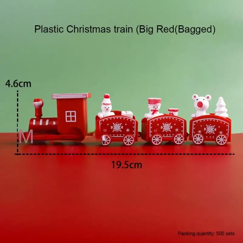 1 шт. рождественский поезд рождественские украшения для дома 2024 украшение