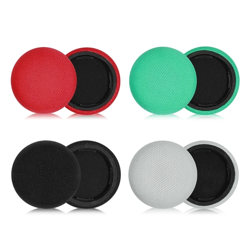 

41QA Headphone Mesh Earpads for Libratone Q Core Headset Thick Sponge Ear Cushion Earcups with Buckle Headphone Accessory